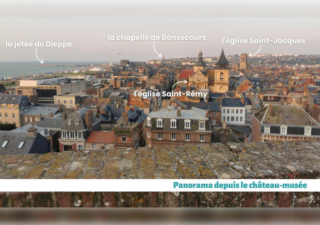 Maison De Charme A Dieppe, Confort Et Loisirs المظهر الخارجي الصورة